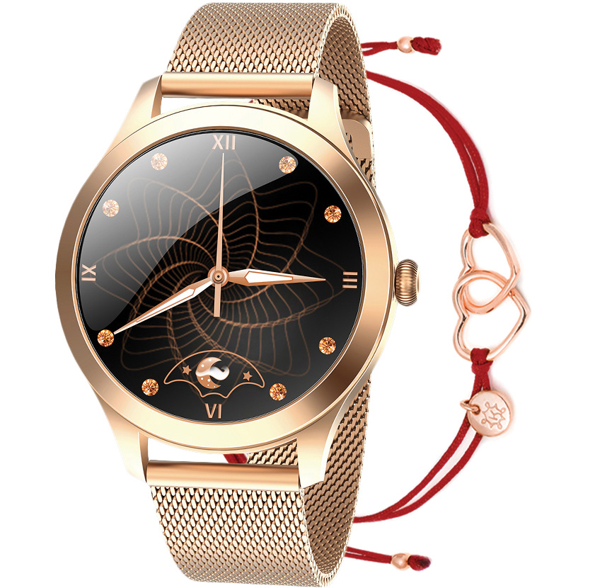 złoty zegarek dla kobiet